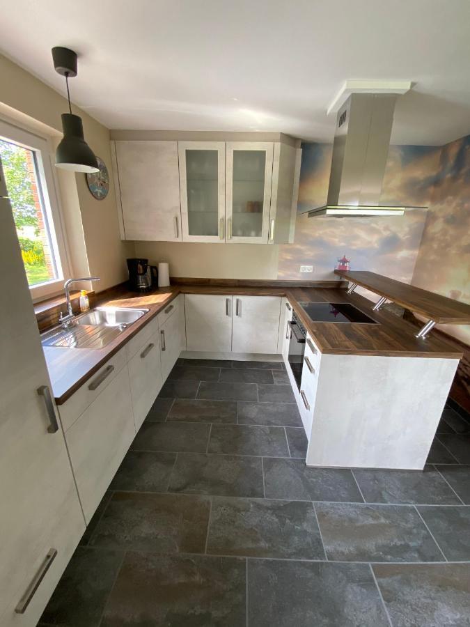 Ferienhaus Mit Garten In Nordseenaehe Langenhorn Buitenkant foto